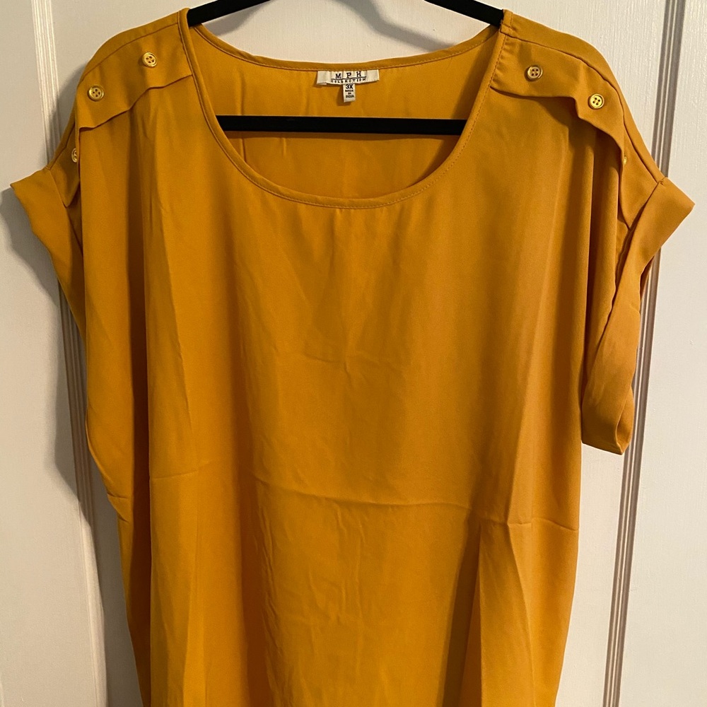 Mustard Yellow blouse